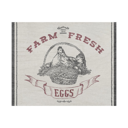 101486-L - Farm Fresh II by Halle Rakka a Hand Embellished Textured Canvas