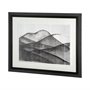 13051 - Beyond the Rainy Hills II by Mercana Studio Hand Embellished Framed Art Print Matted under Glass