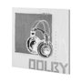 101547-L - Retro Tone I by Alarm a Hand Embellished Textured Canvas