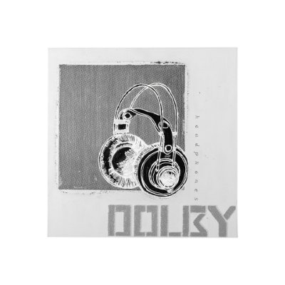 101547-S - Retro Tone I by Alarm a Hand Embellished Textured Canvas