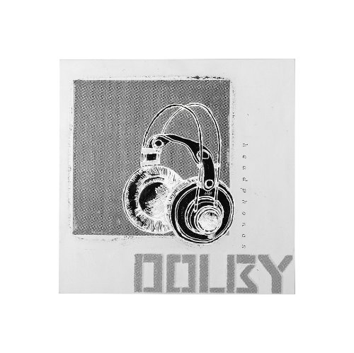 101547-S - Retro Tone I by Alarm a Hand Embellished Textured Canvas