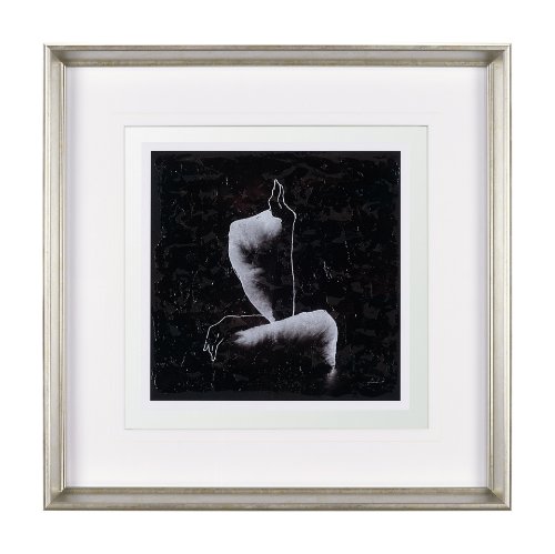 13107 - Andromedae I by Melody D a Hand Embellished Textured Framed Art Print Matted under Glass