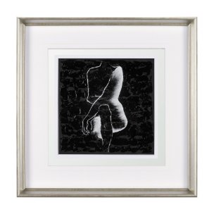 Andromedae V by Melody D a Hand Embellished Textured Framed Art Print Matted under Glass