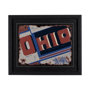 13223 - Ohio by Alarm a Hand Embellished Textured Framed Art Print