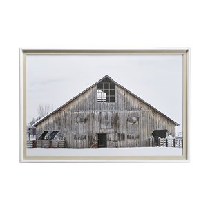 AWHC Barn 1 by Chris Dunker a Framed Photo Art Print Matted under Glass