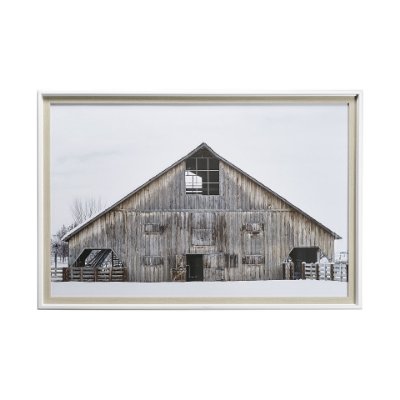 13187 - AWHC Barn 1 by Chris Dunker a Framed Photo Art Print Matted under Glass