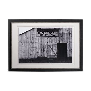 Words of Wisdom by The Vintage Collection Hand Embellished Framed Art Photo Matted under Glass