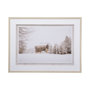 13071 - First Snow by Aledanda a Framed Photo Art Print Matted under Glass