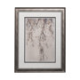 13089 - Casual Shade I by Samuel Dixon a Hand Embellished Textured Framed Art Print Matted under Glass