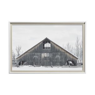 AWHC Barn 2 by Chris Dunker a Framed Photo Art Print Matted under Glass