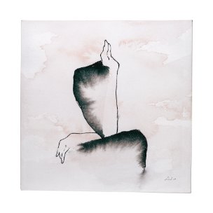Andromedae Light I by Melody. D a Hand Embellished Textured Canvas