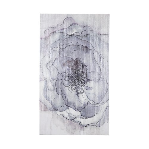 101559-L - Sun and Rain I by Halle Rakka a Hand Embellished Textured Canvas