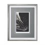 13140 - Greek Pitch III by Gabrielle Campbell Hand Embellished Textured Framed Art Print Matted under Glass