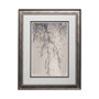 13090 - Casual Shade II by Samuel Dixon a Hand Embellished Textured Framed Art Print Matted under Glass