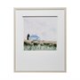13082 - House on a Hill II by Emma Scarvey a Hand Embellished Textured Framed Art Print Matted under Glass