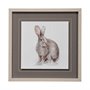 13062 - Forest Friends VIII (Hare) by Lisa Audit Hand Embellished Framed Art Print Matted under Glass