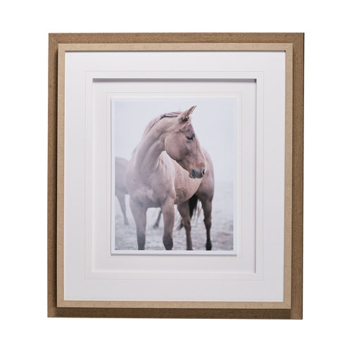 13190 - Horse 9 by Chris Dunker a Framed Photo Art Print Matted under Glass
