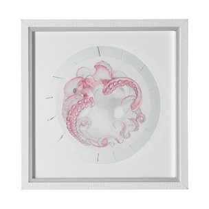 Who Stole My Precious I Pink by Fiona H Hand Embellished Textured Framed Print Matted under Glass