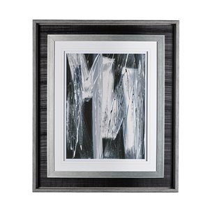 Glass Shower I by Barbara Mercado a Framed Art Print Matted under Glass