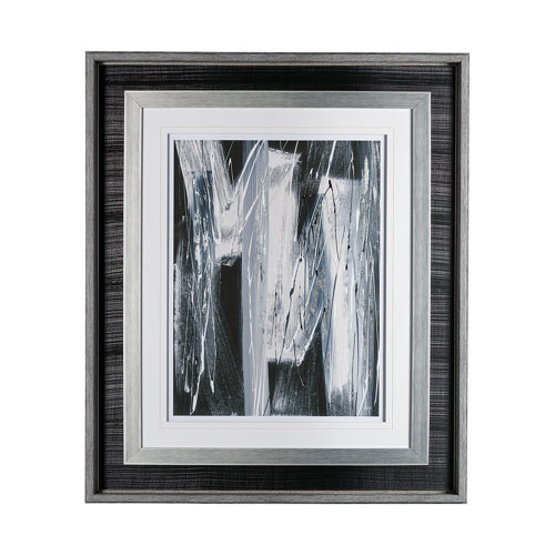 13136 - Glass Shower I by Barbara Mercado a Framed Art Print Matted under Glass