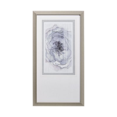 13182 - Sun and Rain I by Alarm a Hand Embellished Textured Framed Art Print Matted under Glass