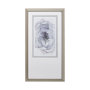13182 - Sun and Rain I by Alarm a Hand Embellished Textured Framed Art Print Matted under Glass