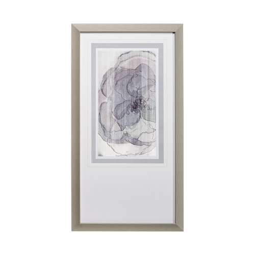 13183 - Sun and Rain II by Alarm a Hand Embellished Textured Framed Art Print Matted under Glass