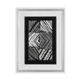 13178 - Maze I by Alarm a Hand Embellished Textured Framed Art Print Matted under Glass