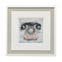 13123 - Retro Phone IV by Ethan Harper a Framed Art Print Matted under Glass