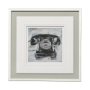 13120 - Retro Phone I by Ethan Harper a Framed Art Print Matted under Glass