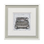 13116 - Vintage Typewriter I by Ethan Harper a Framed Art Print Matted under Glass