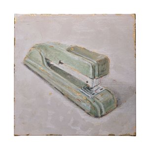 Old School IV by Ethan Harper a Hand Embellished Textured Canvas