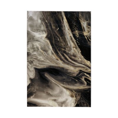101495-L - Greek Pitch II by Gabrielle Campbell a Hand Embellished Textured Canvas