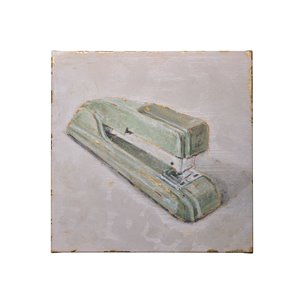 Old School IV by Ethan Harper a Hand Embellished Textured Canvas