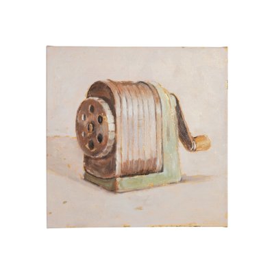 101507-S - Old School III by Ethan Harper a Hand Embellished Textured Canvas