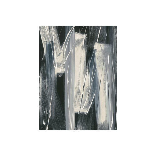 101492-S - Glass Shower I by Mercana Studio a Hand Embellished Textured Canvas
