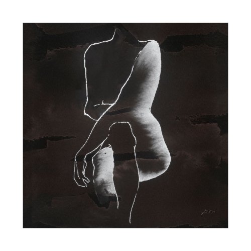 101606-L - Andromedae V by Melody. D a Hand Embellished Textured Canvas
