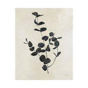 Botanical Study II by Julia Purinton a Hand Embellished Textured Canvas