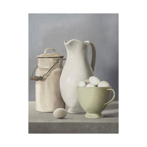 101573-L - Kitchen Collection by Mark Chandon a Hand Embellished Textured Canvas