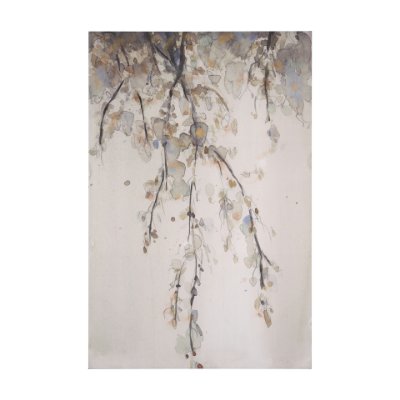 101529-L - Casual Shade II by Samuel Dixon a Hand Embellished Textured Canvas