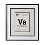 13228 - Vancouver by Glartlab a Hand Embellished Textured Framed Art Print Matted under Glass
