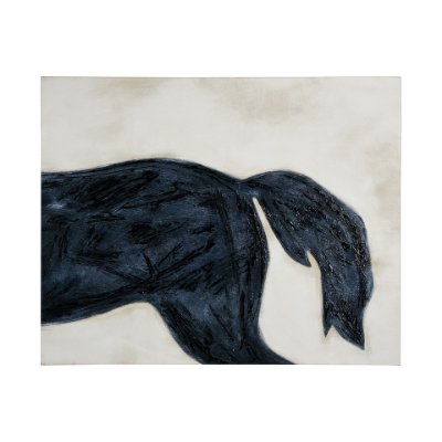 101576-L - Equestrian Beauties - Close by Kristine Hegre a Hand Embellished Textured Canvas
