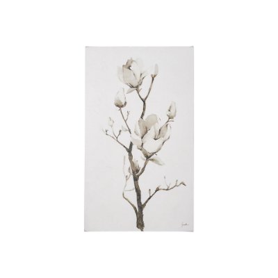 101621-S - Magnolia II by Gabrielle Campbell a Hand Embellished Textured Canvas