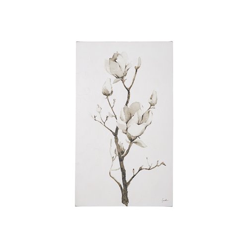 101621-S - Magnolia II by Gabrielle Campbell a Hand Embellished Textured Canvas