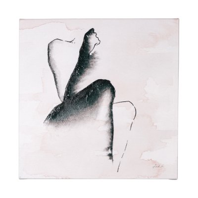 101611-S - Andromedae Light IV by Melody. D a Hand Embellished Textured Canvas