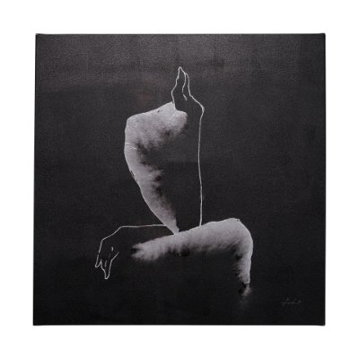 101602-S - Andromedae I by Melody. D a Hand Embellished Textured Canvas