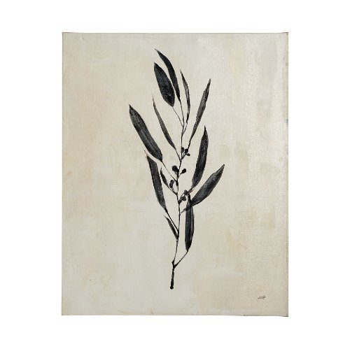 101592-S - Botanical Study I by Julia Purinton a Hand Embellished Textured Canvas