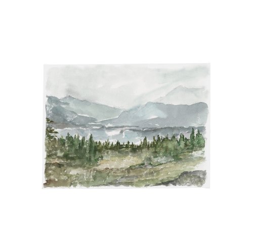 101536-S - Overcast Reservoir II by Ethan Harper a Hand Embellished Textured Canvas
