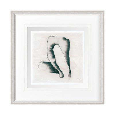 13102 - Andromedae Light II by Melody D a Hand Embellished Textured Framed Art Print Matted under Glass