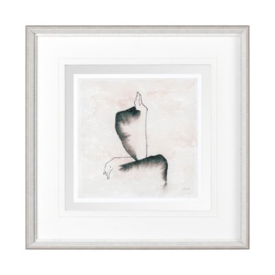 13101 - Andromedae Light I by Melody D a Hand Embellished Textured Framed Art Print Matted under Glass